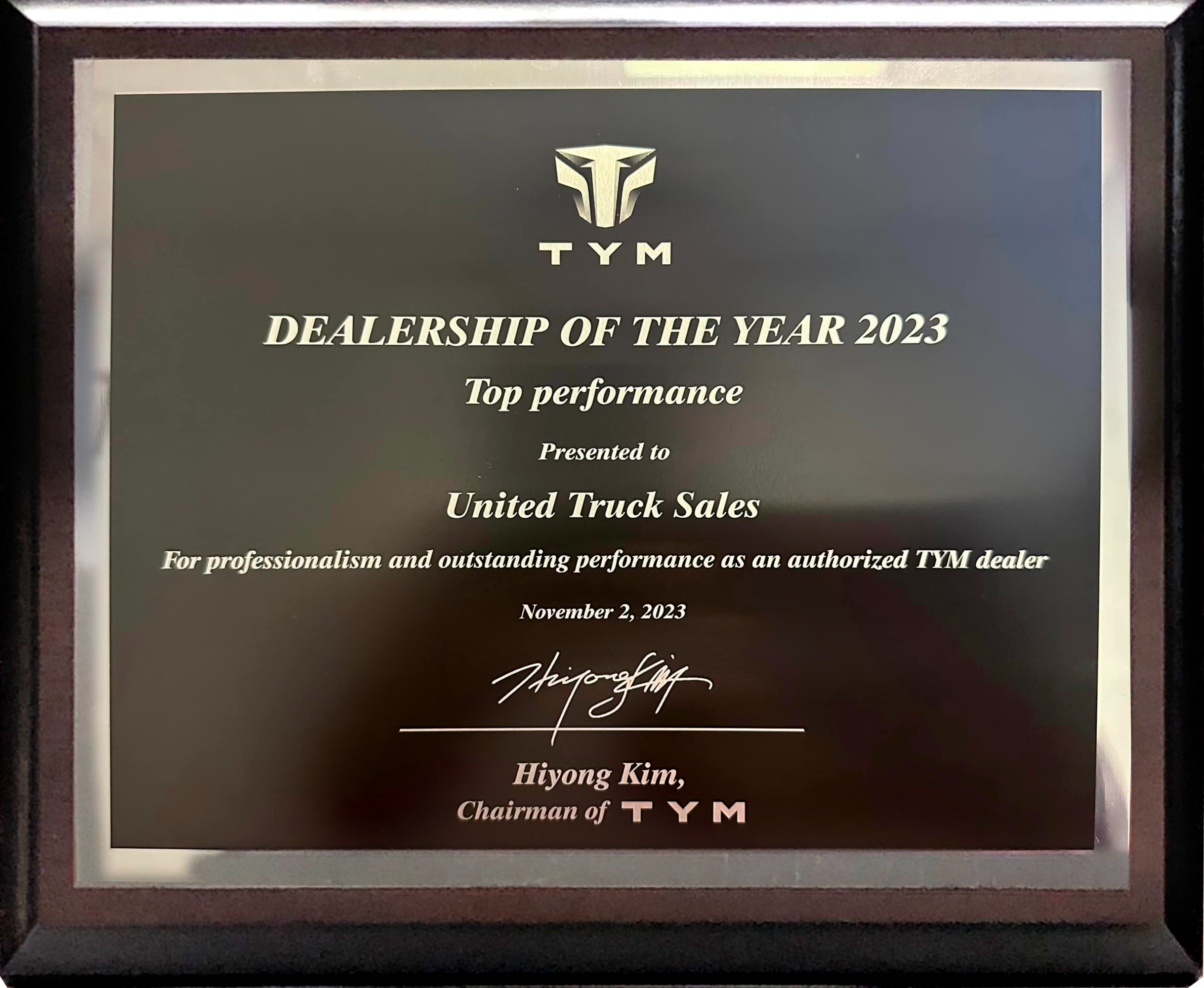 UTS Equipment Company has been awarded back to back years TYM Tractors Top Sales and Service for …